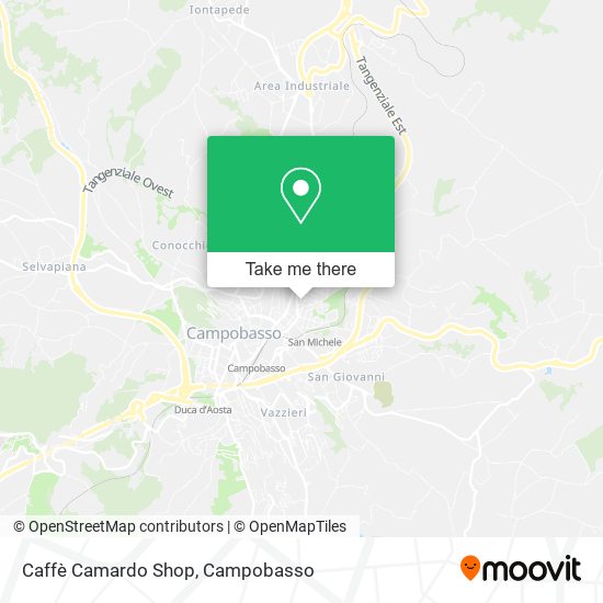 Caffè Camardo Shop map
