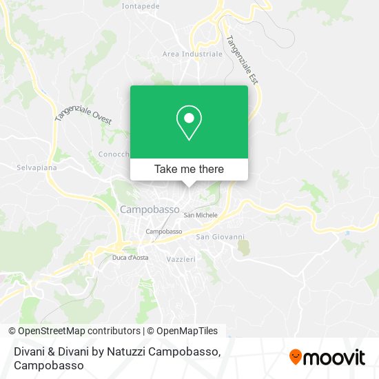 Divani & Divani by Natuzzi Campobasso map