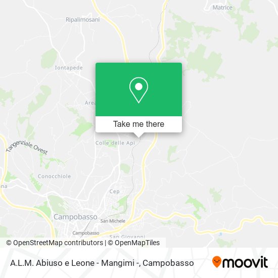 A.L.M. Abiuso e Leone - Mangimi - map