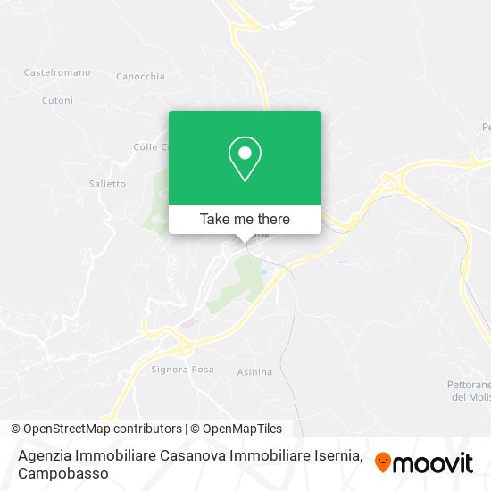 Agenzia Immobiliare Casanova Immobiliare Isernia map