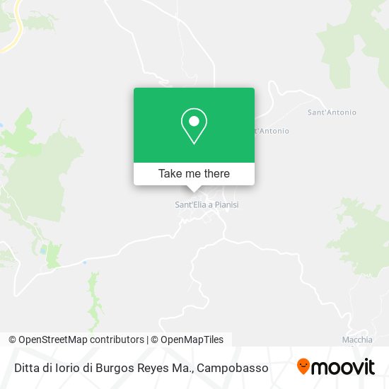 Ditta di Iorio di Burgos Reyes Ma. map