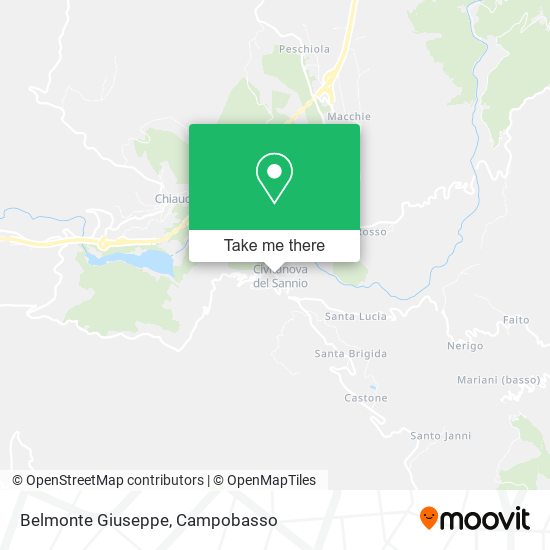 Belmonte Giuseppe map