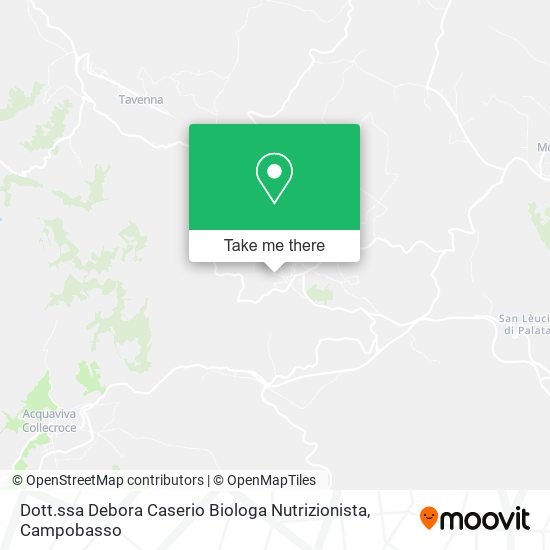 Dott.ssa Debora Caserio Biologa Nutrizionista map