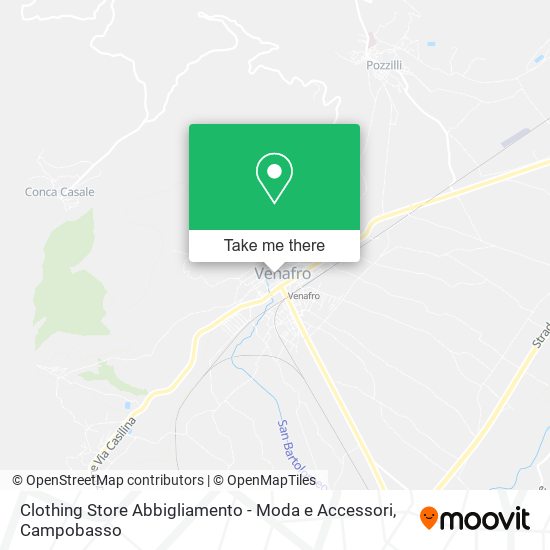 Clothing Store Abbigliamento - Moda e Accessori map