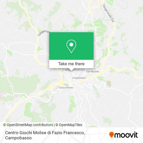 Centro Giochi Molise di Fazio Francesco map
