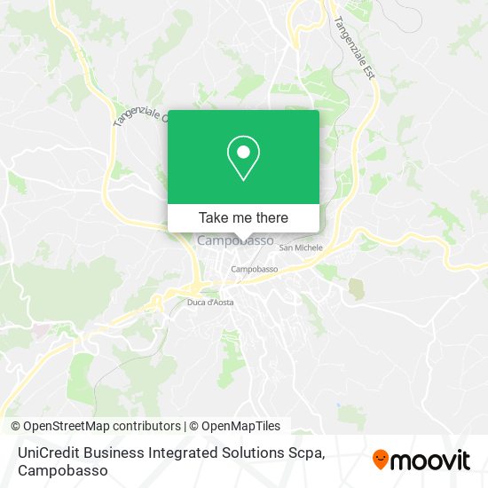UniCredit Business Integrated Solutions Scpa map