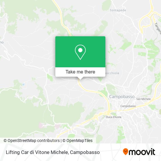 Lifting Car di Vitone Michele map