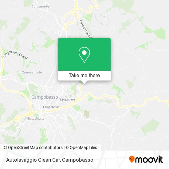 Autolavaggio Clean Car map