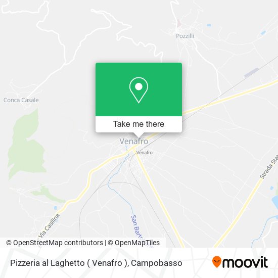 Pizzeria al Laghetto ( Venafro ) map