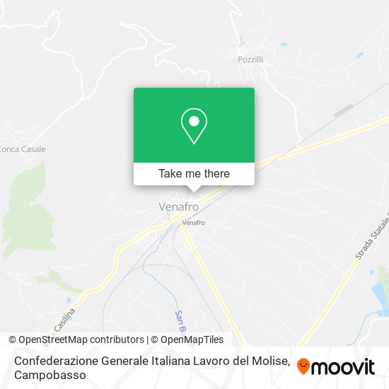 Confederazione Generale Italiana Lavoro del Molise map