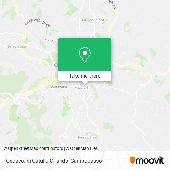 Cedaco. di Catullo Orlando map