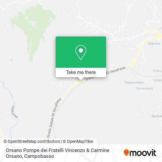 Orsano Pompe dei Fratelli Vincenzo & Carmine Orsano map
