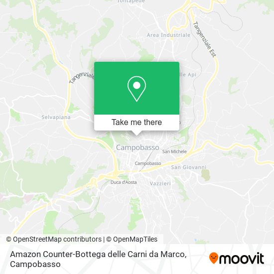 Amazon Counter-Bottega delle Carni da Marco map