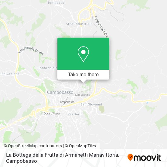 La Bottega della Frutta di Armanetti Mariavittoria map