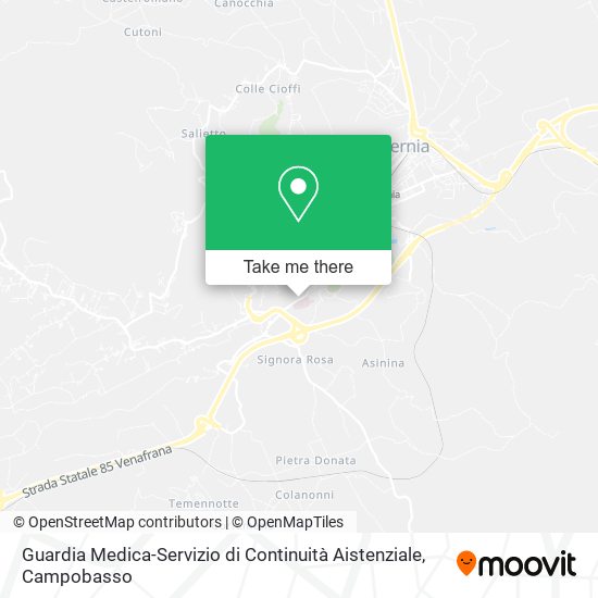 Guardia Medica-Servizio di Continuità Aistenziale map