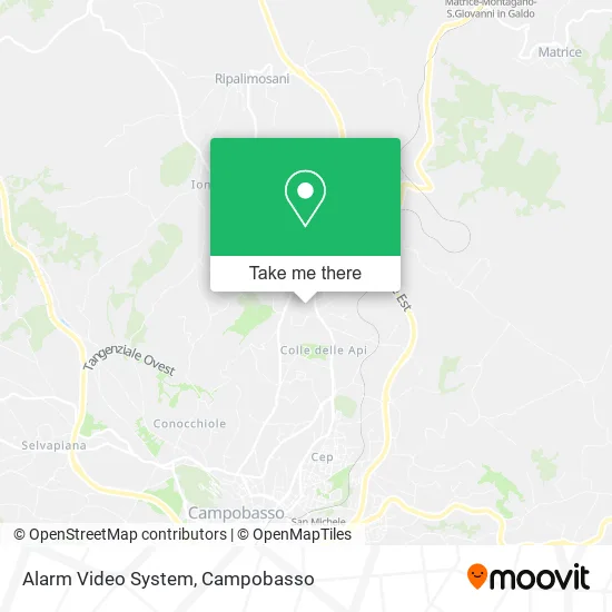 Alarm Video System map