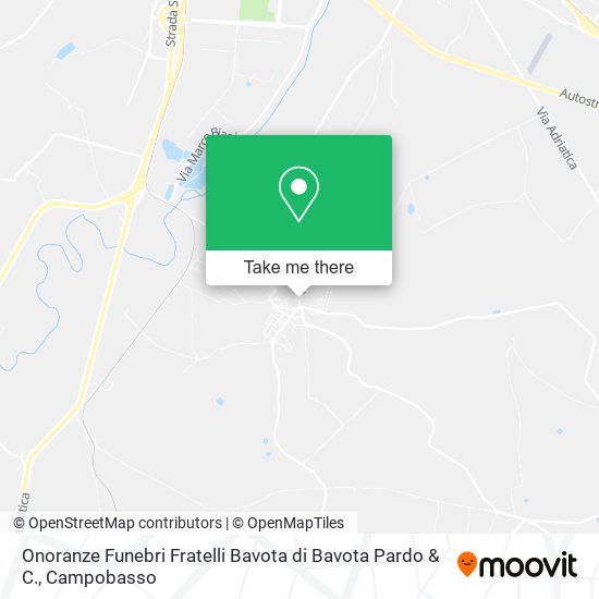 Onoranze Funebri Fratelli Bavota di Bavota Pardo & C. map