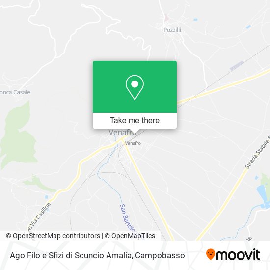 Ago Filo e Sfizi di Scuncio Amalia map