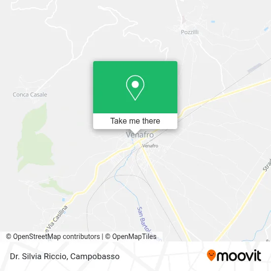 Dr. Silvia Riccio map