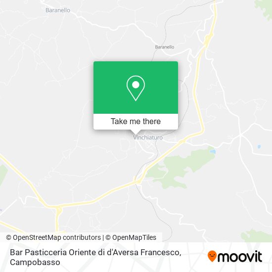 Bar Pasticceria Oriente di d'Aversa Francesco map