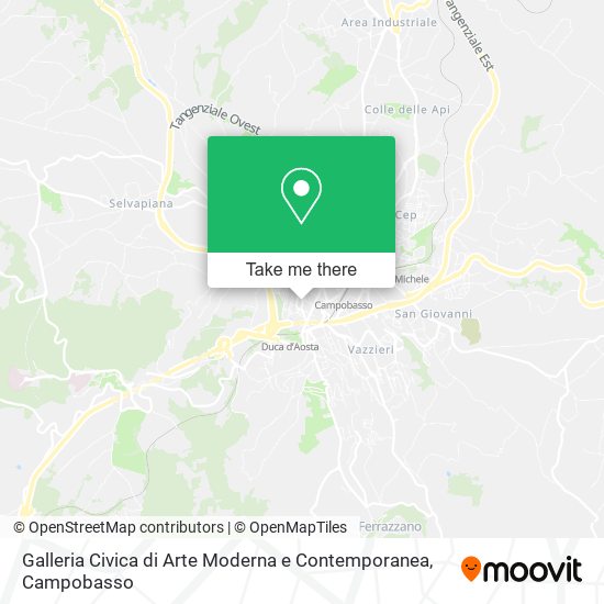 Galleria Civica di Arte Moderna e Contemporanea map