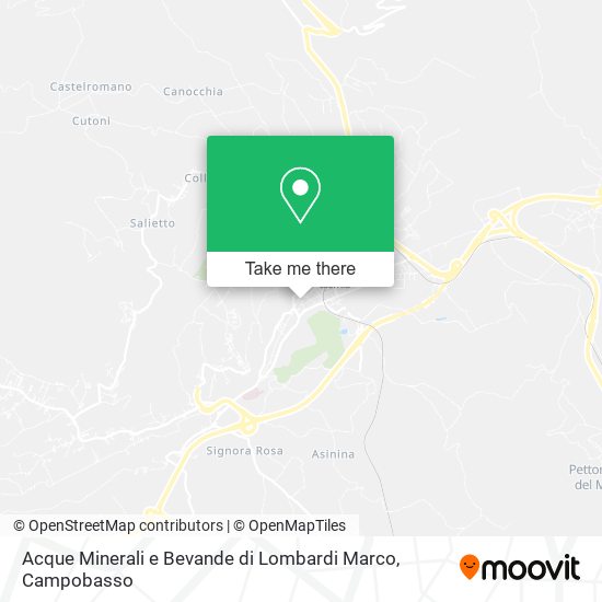 Acque Minerali e Bevande di Lombardi Marco map