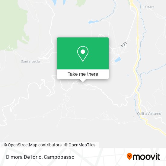 Dimora De Iorio map