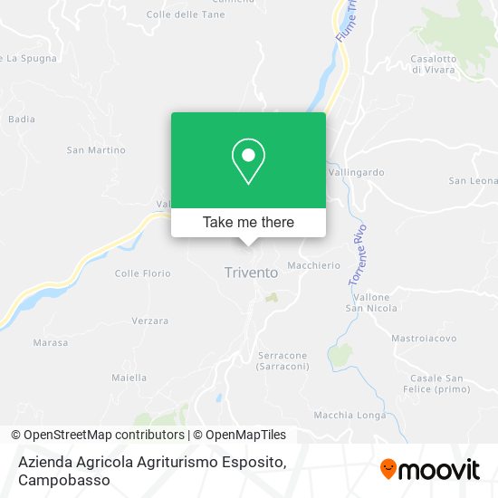 Azienda Agricola Agriturismo Esposito map