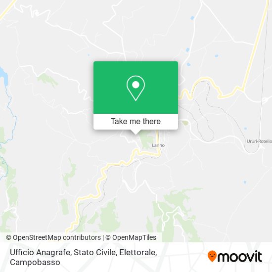 Ufficio Anagrafe, Stato Civile, Elettorale map