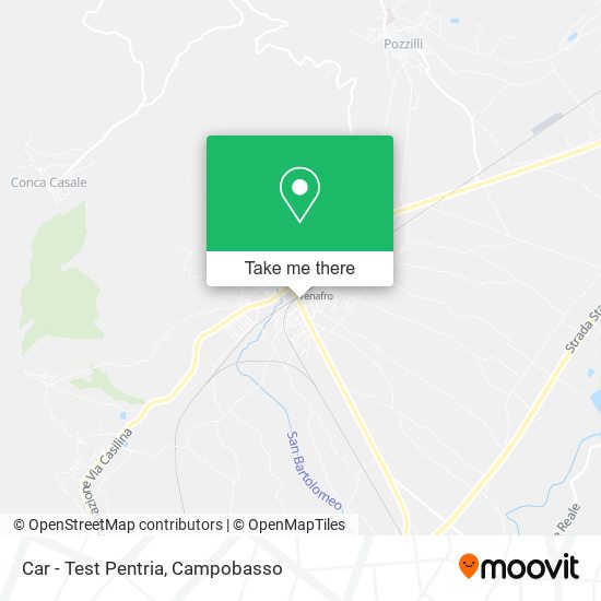 Car - Test Pentria map