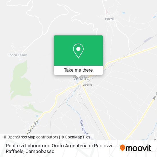 Paolozzi Laboratorio Orafo Argenteria di Paolozzi Raffaele map