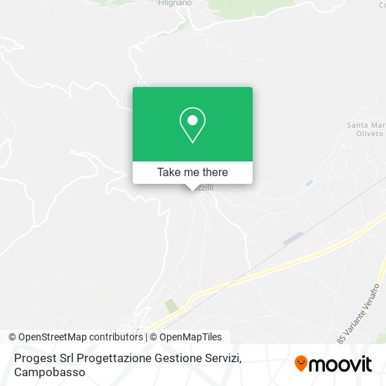 Progest Srl Progettazione Gestione Servizi map