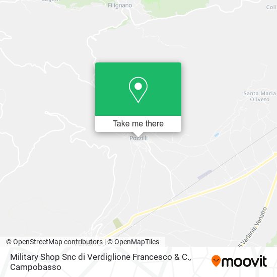 Military Shop Snc di Verdiglione Francesco & C. map