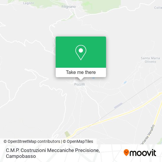 C.M.P. Costruzioni Meccaniche Precisione map