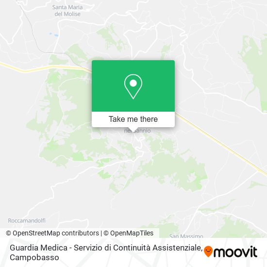 Guardia Medica - Servizio di Continuità Assistenziale map