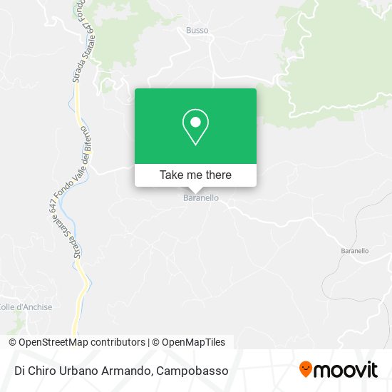 Di Chiro Urbano Armando map