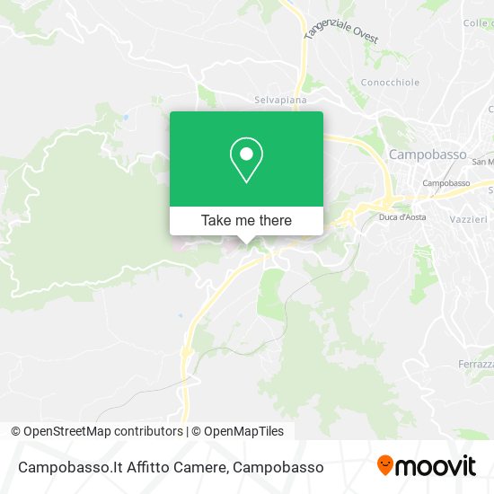 Campobasso.It Affitto Camere map