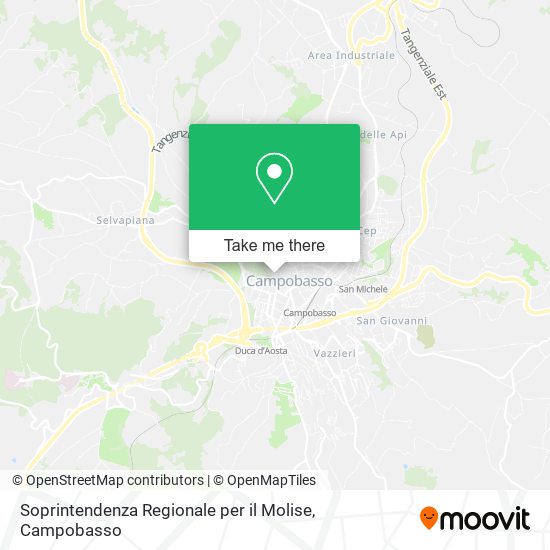 Soprintendenza Regionale per il Molise map