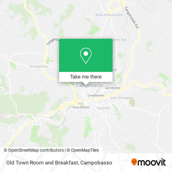 Old Town Room and Breakfast map