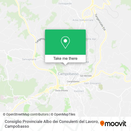 Consiglio Provinciale Albo dei Consulenti del Lavoro map