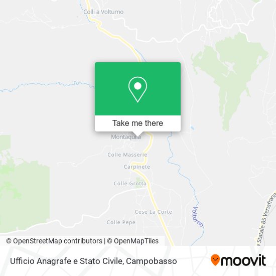 Ufficio Anagrafe e Stato Civile map