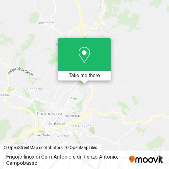 Frigojollinox di Cerri Antonio e di Rienzo Antonio map