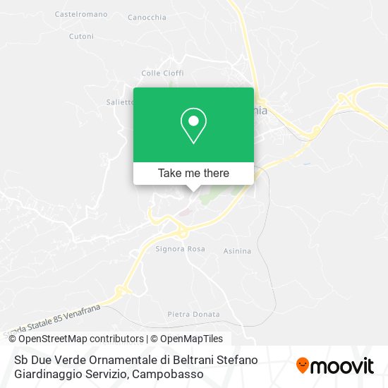 Sb Due Verde Ornamentale di Beltrani Stefano Giardinaggio Servizio map
