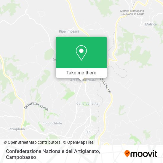 Confederazione Nazionale dell'Artigianato map