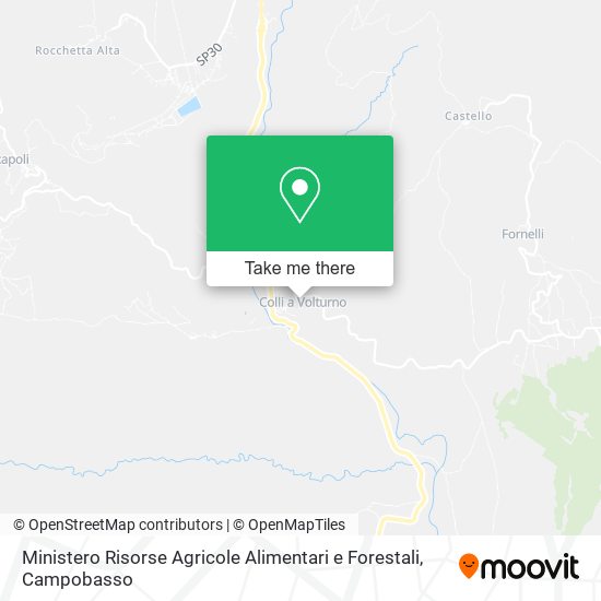 Ministero Risorse Agricole Alimentari e Forestali map