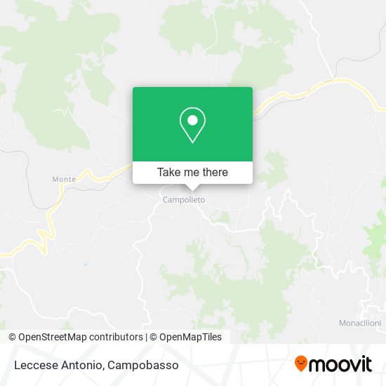 Leccese Antonio map