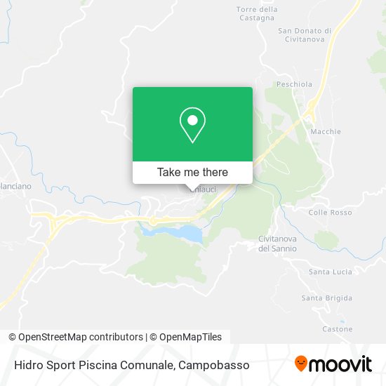 Hidro Sport Piscina Comunale map