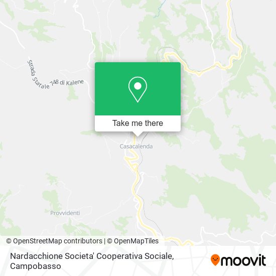 Nardacchione Societa' Cooperativa Sociale map