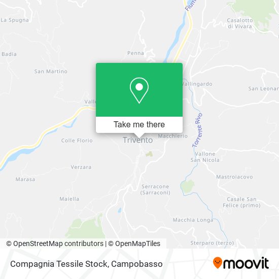 Compagnia Tessile Stock map