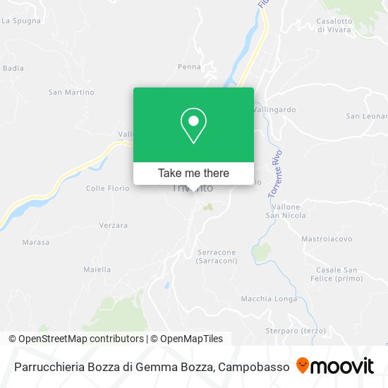 Parrucchieria Bozza di Gemma Bozza map